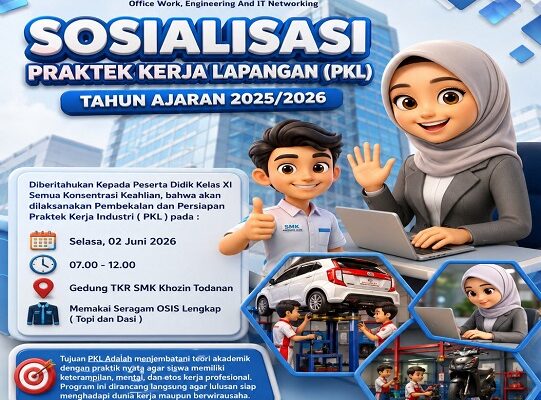 Persiapan PKL SMK Khozinatul Ulum Todanan