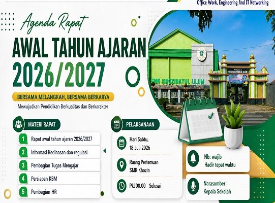 Rapat Awal Tahun Ajaran 2026/2027